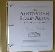 SEVEN SEAS AUSTRALIA PRE-DECIMAL 1913-1965 HINGELESS ALBUM + SLIPCASE