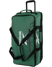 [Reebok] All Star Large Leather Film Soft Shell Suitcase 72cm in Green