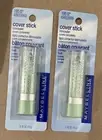 LOT OF 2 - Maybelline New York Cover Stick Concealer Correctors - Green - #195
