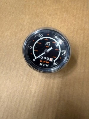 Stewart Warner Bicycle Speedometer Head NOS Schwinn Monark Roadmaster &