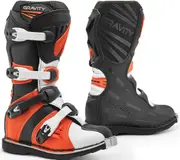 Forma Gravity Motocross Boots, black-orange, Size 36 for Men Black Orange