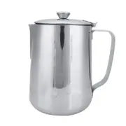 Frothing Pitcher, Steam Pitchers Milk Jug, Stainless Steel Coffee Cup Mug Mil...