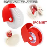 Pastry Wheel Decorator Cutter Pie Crust Pasta Puff Pastry Fondant Tools Durable
