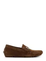 [Fendi] Fendi-Driver Crosta Suede Loafers-Uomo 9.5