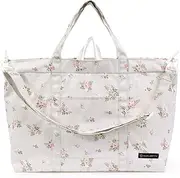 [COLORFUL CANDY STYLE] Gusseted Lesson Bag, All Pattern, Dull Petite Bouquet