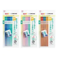 在飛比找蝦皮商城優惠-TOMBOW 蜻蜓 ippoXMONO 兒童六角鉛筆組 MO