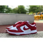 特價 NIKE DUNK LOW SP “UNIVERSITY RED”白紅 百搭 滑板鞋 CU1727-100