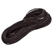 Elastic Cord Stretchy String 2mm 49 Yards Dark Brown for Bracelets, Necklaces