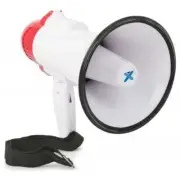 Audio Megaphone Bull Horn Siren PA System Loud speaker 20Watt