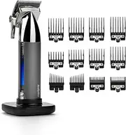 BaByliss Super-X Metal Professional Hair Trimmers 13 Piece Set Charcoal Grey E996E