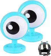 Motorcycle Helmets Accessories Decoration - Eyes Helmets Decor | Horns Decorations, Snowboard Cycling Accessories for Women Men Girls Boys Shwing