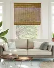 Chicology Premium Cordless Light Filtering Natural Woven Bamboo Roman Shade Fox