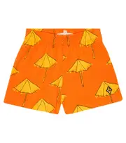 [The Animals Observatory] The Animals Observatory Poodle printed cotton shorts Y 8 multicoloured