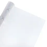 Window Privacy Film, 3000x120mm Non-Adhesive Static Window Decals, White