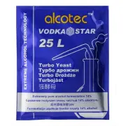 Alcotec Vodka Star Turbo Yeast 25L Produce 14% abv Alcohol Making Home Brew