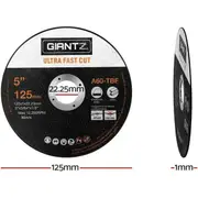 Giantz 50-Piece Cutting Discs 5" 125mm,Giantz 50pcs 5" Cutting Discs 125mm Angle Grinder Thin Cut Off Wheel for Metal