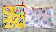 HATSUNE MIKU Pouch 2sets Yellow & Pink