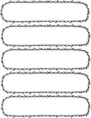 [THTEN] 14 Inch Chainsaw Chain Compatible with Husqvarna 120 Echo CS-310 Ryobi RY3714 Dolmar Craftsman Poulan Homelite Worx Jonsered Earthwise Chainsaw and More 3/8" LP Pitch .050" Gauge 52 DL 5 Pack