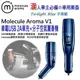 和霆車部品中和館—Molecule Aroma V1 車載分子薰香機+USB 2A手機車充 電檢認證/SGS無毒認證 藍