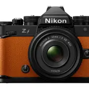 Nikon Z f Mirrorless Camera (Sunset Orange) with 40mm f/2 Lens