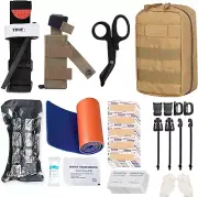 Emergency Survival Kits, Tactical Military Trauma First Aid Kit, Molle EMT IFAK