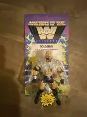 MATTEL WWE MASTERS OF THE UNIVERSE GOLDBERG WWF WCW MOTU Figure Unpunched