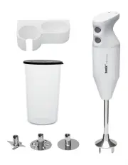 [Bamix] Mono Immersion Stick Mixer Blender 140W in White (Swiss Made)