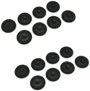 Vital All-Terrain (16 Pack Rubber Floor Pan Drain Plugs for 1976-1986 Jeep CJ-7 1981-1986 Jeep CJ-8 Scrambler