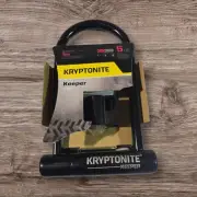 Kryptonite Keeper 12STD 11" x 5" U-Lock Lifetime Warranty Key Safe Program