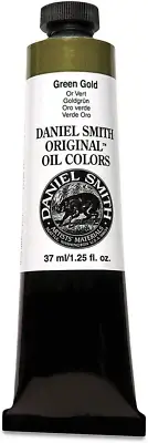 DANIEL SMITH Original Oil Color Paint, 37Ml Tube, Green Gold, 284300103