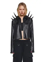 [Club Exx] Exquisite Pain Spiked Jacket
