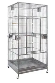 Seny XL Large Bird Flight Cage Parrot Aviary H80xw35.5xd35.5