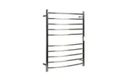 HOTWIRE Hotwire Heated Towel Rail - Curved Round Bar (H900mmxW700mm) with Timer - Chrome