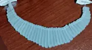 Frosted Glass, Graduated Collar, Cleopatra, Egyptian Fan 41 Piece Bead Set
