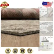 12' x 3' Non-Slip Rug Pad with Plush Felt and Rubber - Safe for Every Home
