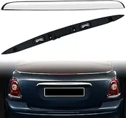 Chrome Rear Trunk Hatch Handle with Lamp, Tailgate Trim Lid Trunk Liftgate Pull Handle Compatible with BMW Mini Vehicle 2005-2015 Cooper R56 R57 Series, Replace #51132753603 - Backhatch Release Handle