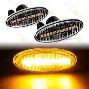 FOR NISSAN CUBE LEAF JUKE CLEAR AMBER LED FENDER SIGNAL SIDE MARKER LIGHT LAMP