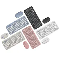 在飛比找Yahoo!奇摩拍賣優惠-鍵盤 羅技PEBBLE 2 COMBO鼠標K380鍵盤筆記本
