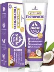 Bloom Smile & Lift Tail Pet Toothpaste – 3.52oz, Coconut Chicken, for Dogs & Cat
