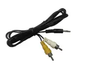 NEW 3FT 3.5mm AUX Plug to 2 RCA Male Plug Y Audio Stereo Cable
