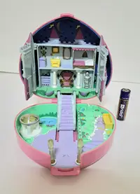 在飛比找露天拍賣優惠-【★小鎮村☆】1992 Polly Pocket 絕版 城堡