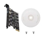 PCIe Expansion Card to 5 Port (3X USB C,2X USB 3.0-A ) PCI Express2234