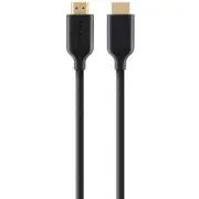 Belkin High Speed HDMI Cable with Ethernet 4K/Ultra HD Compatible 1M - Black