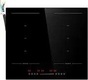 [STARCHARTS] Build-in Induction Hob with Matte Black Glass. (Flex Zone with Natural Matt Glass)