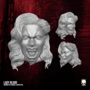 Lady Blood female vampire v1 van helsing strigoi custom head for action figures