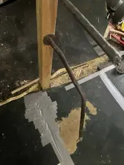 Forge bent pipe Leg For DIY Wing Chun Mook jong