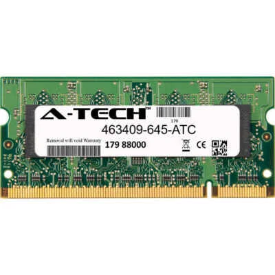 2GB DDR2 PC2-6400 800MHz SODIMM (HP 463409-645 Equivalent) Memory RAM