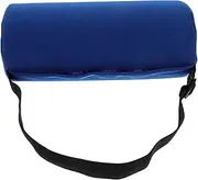 OSOLADY Roll Lumbar Pillow Waterproof Sleeve Arm Sleeve Modified Seats Car Pillow Wallet Cervical Pillow Small Wine Glasses Stemware Lumbar Support Pillow for Couch Foam Blue