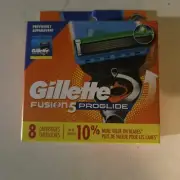 Gillette Fusion 5 Proglide Razor Blades Refills 8 Cartridges
