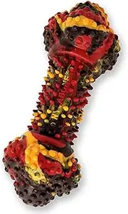 Nylabone Flavour Frenzy Bacon Cheeseburger Chew Toy, Wolf